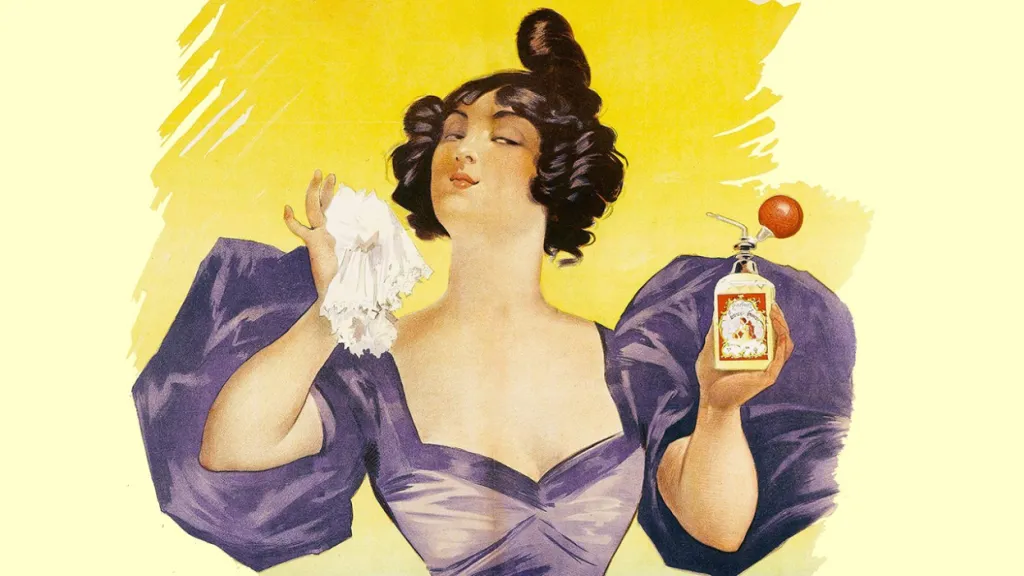 Detail of "Parfums des Femmes de France" by Jean de Paleologu, 1896